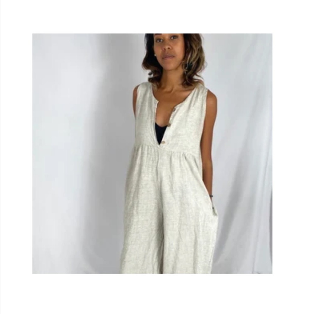 Lesage Linen Jumpsuit